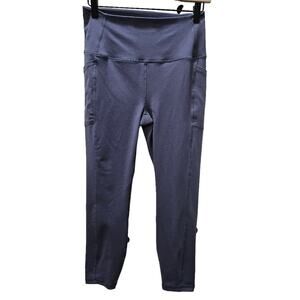 RBX blue skinny leg yoga athletic athleisure stretchy pocket leggings large